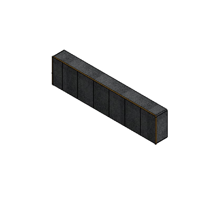 DY1 D4-3 O/S Front Seat Backrest Cushion - Java