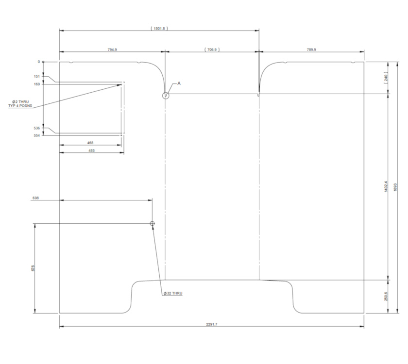 AG1 Porto Mid Washroom Shower Walls