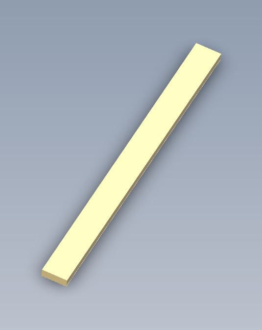 DY1 D4-3 REAR BUNK SOFTWOOD SUPPORT