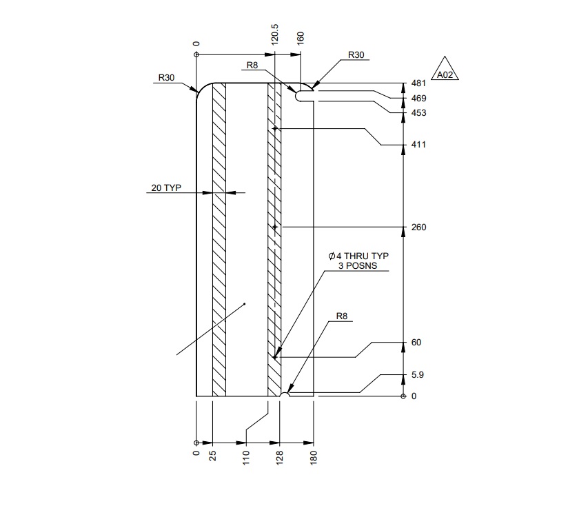 Read more about AG1 PORTO O/S ROBE WORKTOP product image