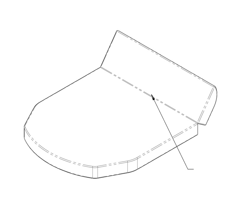 AG1 Alicanto Grande Island Bed Mattress 1900x1435x150mm