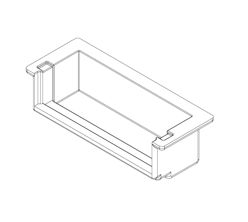 AH3 ENTRANCE DOOR STEP INSULATION - for 1EM0048/6142605 (Dometic Door)