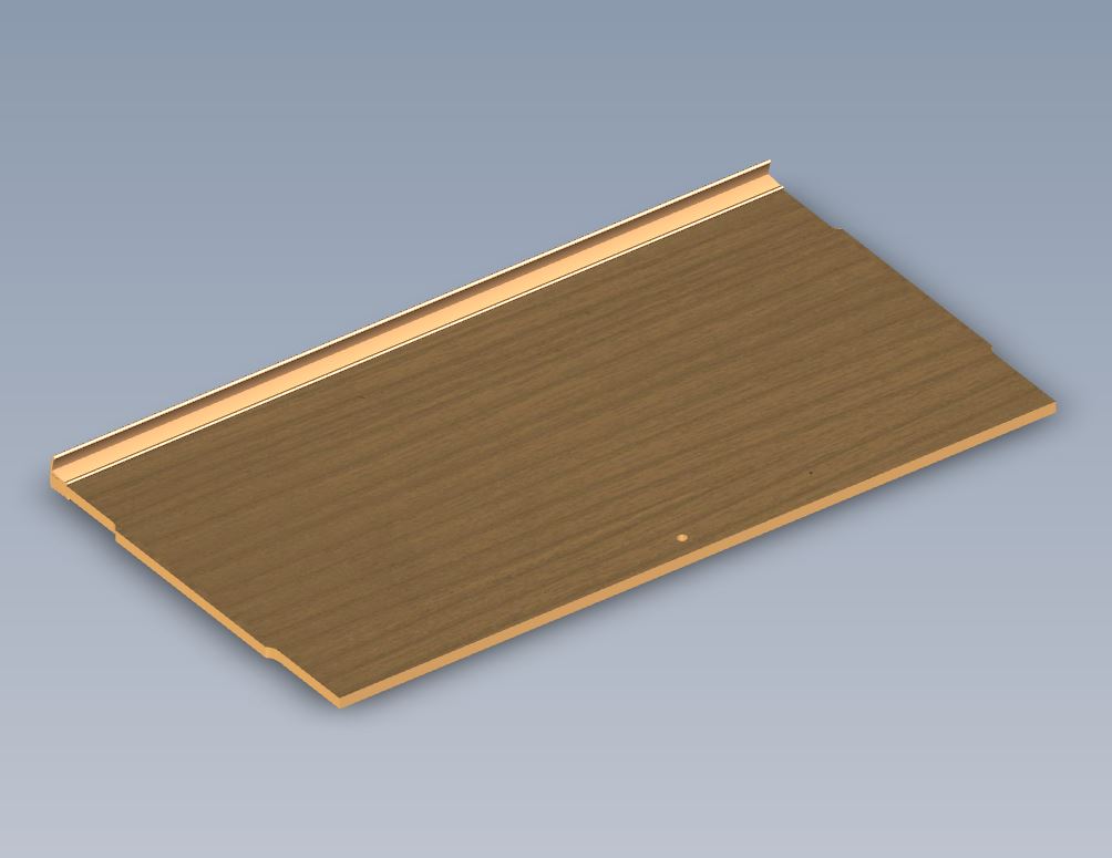 DY1 D4-3 BEDROOM LOCKER SHELF