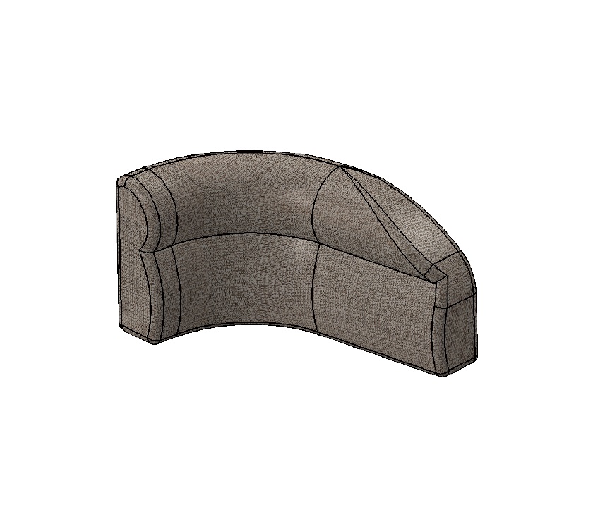 AG1 N/S Bulkhead Corner Backrest Portobello
