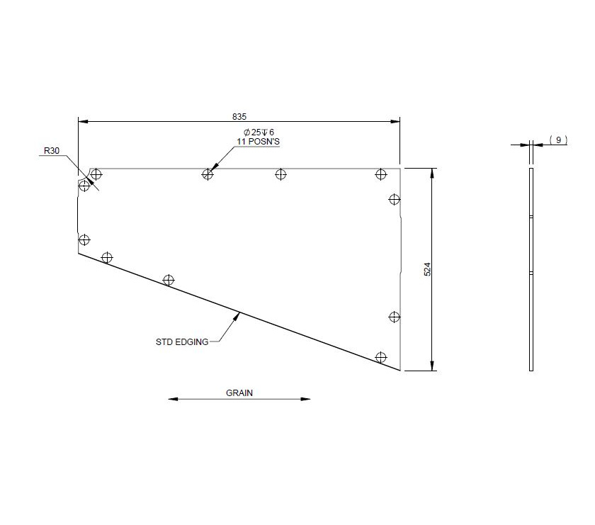 Read more about DY1 D4-4 Robe Shelf product image