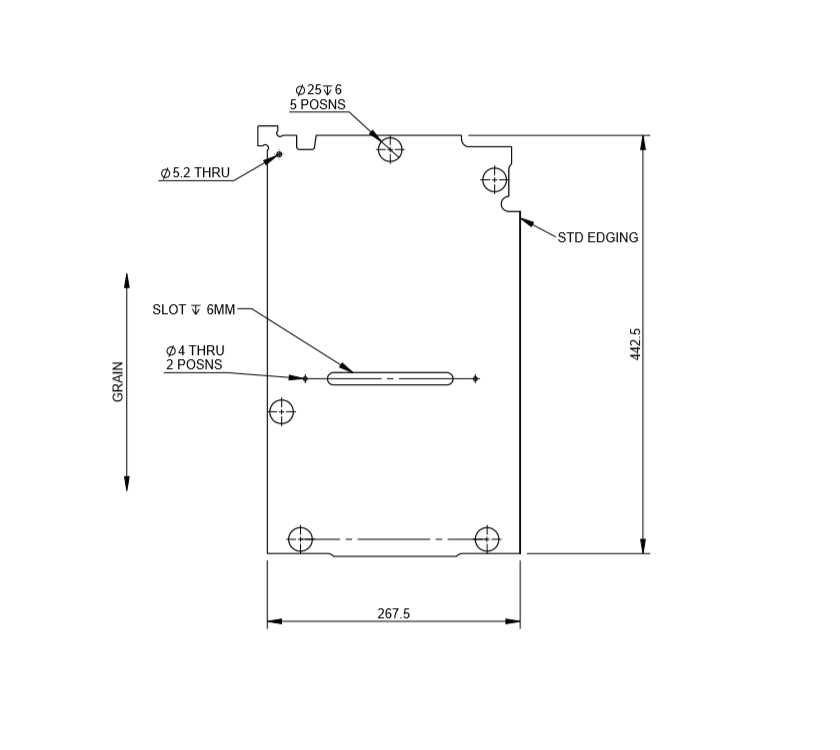 Read more about DY1 D4-4 Fixed Bed Locker N/S Divider product image