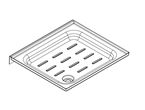AH3 Shower Tray for N/S Grey