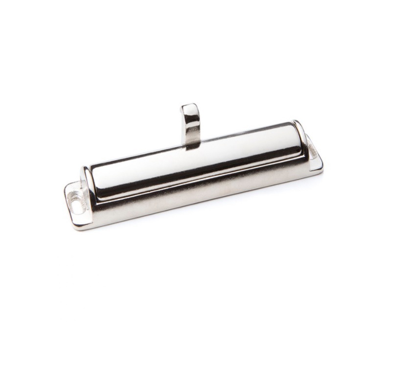 V510 Nickel Concealed Handle / Catch w/o Plate