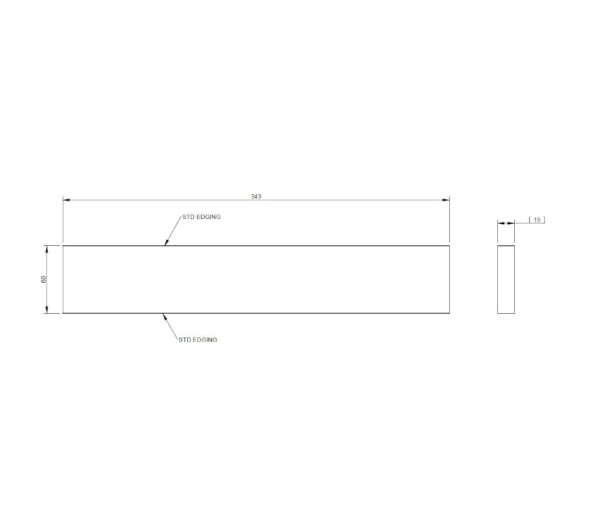 Read more about DY1 D4-2 Robe Face Panel 343x60x15 product image