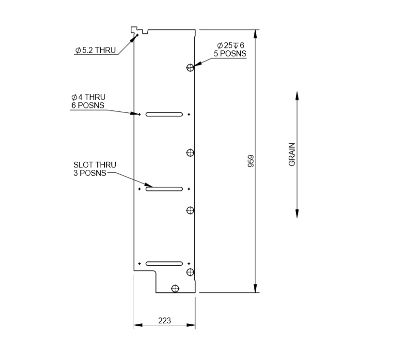 Read more about DY1 D4-4 Sideboard Locker Divider product image