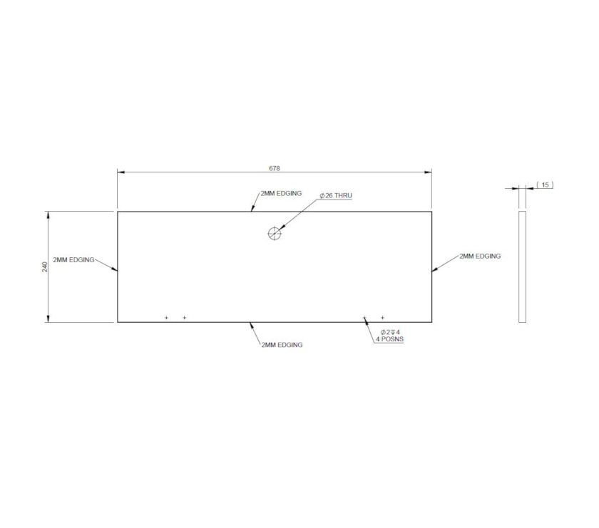 Read more about DY1 D4-4 Washroom Cupboard Door product image