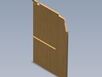 AG1 ESTORIL REAR LOCKER CTR DIVIDER