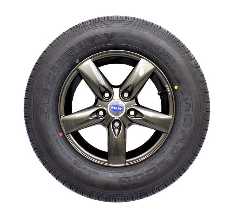 Read more about UNB 185/80 R14 102R TPMS Graphite Alloy Wheel/Tyre product image