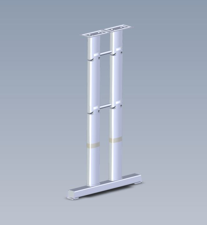 ST.LA 01D Star Double Table Leg (Over)