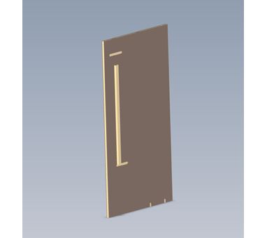 DY1 D4-3 KITCHEN UNIT LH END