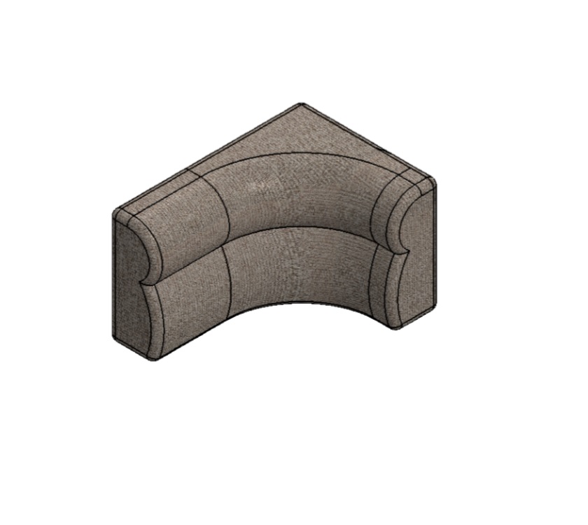 Read more about AH3 Rear Lounge O/S Corner B/rest Cushion - Farr product image