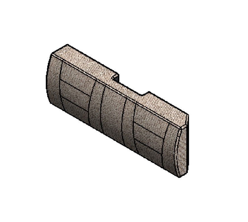 Read more about AH3 81-6 RF Travel Seat Lower B/rest Cushion Farr product image