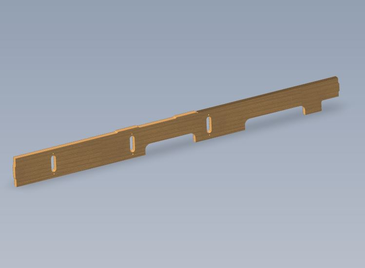 AH2 69-2 REAR LOUNGE -MAIN FALSE FLOOR L/H SUPPORT