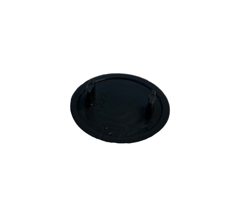9mm KD Fitting Cap - Graphite - 30mm diameter