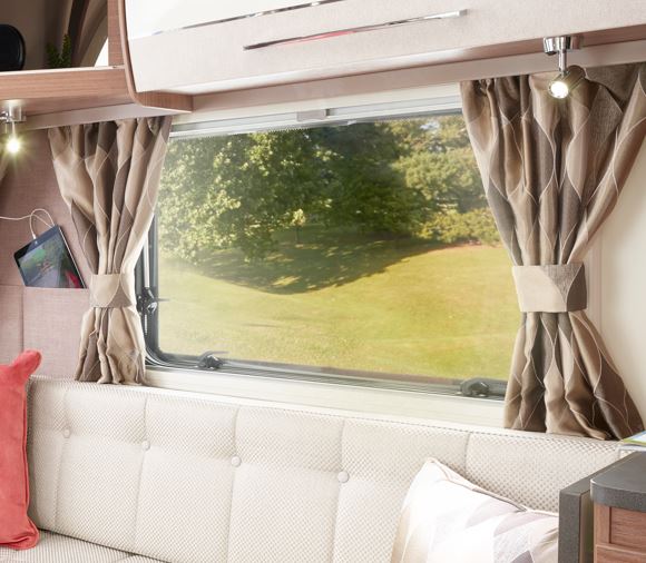 UNB 630x680mm Curtain w/ Retainer Pair - Alperton