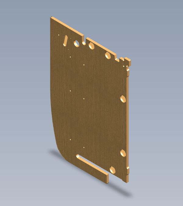 AG1 STD O/S FRONT LOCKER L/H END