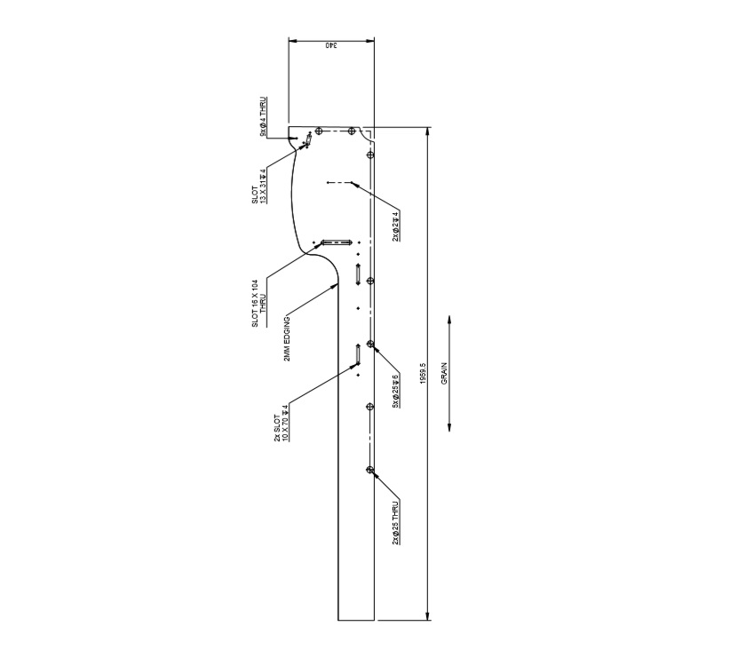 UNB Kitchen Locker L/H Cheek