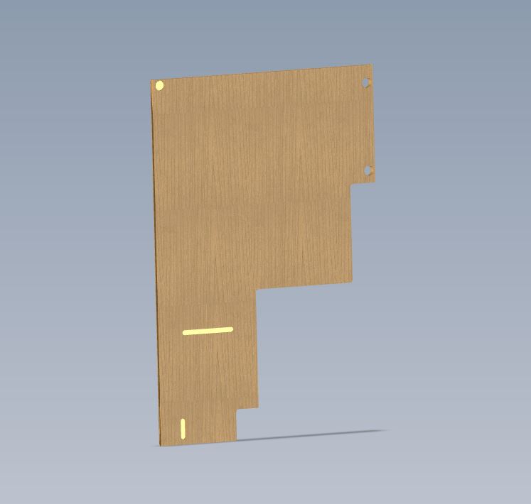 AH3 69-2 KITCHEN UNIT LH CHEEK