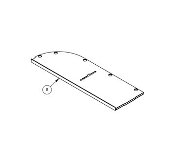 DY1 D4-4 Fixed Bed Rear Locker Base