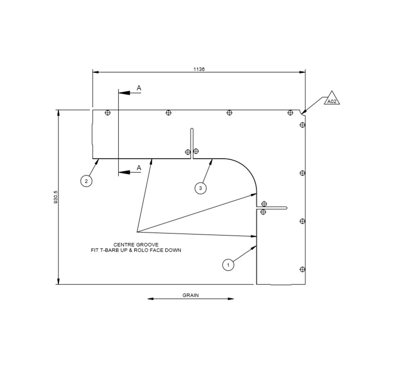 Read more about DY1 D4-4 Fixed Bed Locker Corner Shelf product image