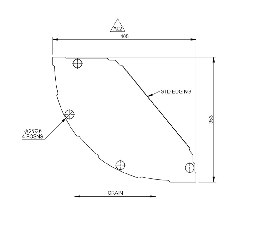 Read more about DY1 D4-4 Washroom Cupboard Internal Shelf product image