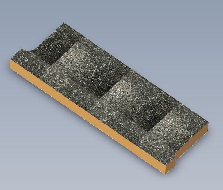 Read more about DISCOVERY D4-4 VANITY UNIT WORKTOP LH product image