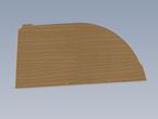 AH3 69-2 REAR LOUNGE LOCKER DOME COVER N/S