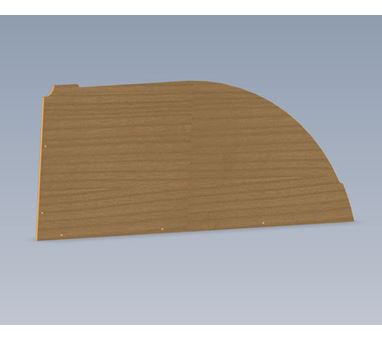 AH3 69-2 REAR LOUNGE LOCKER DOME COVER N/S