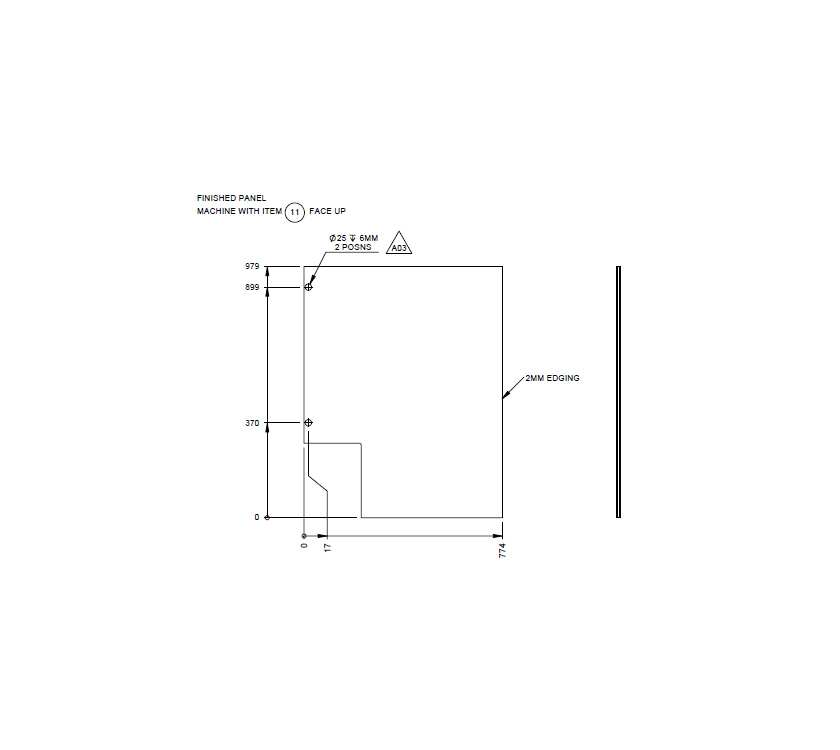 Read more about DY1 D4-4 Gas Box L/H End product image