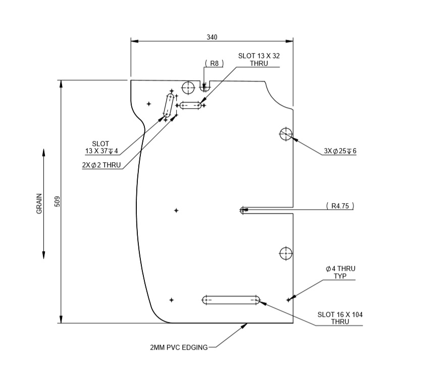 Read more about UNB Fixed Bed N/S Locker L/H Cheek product image