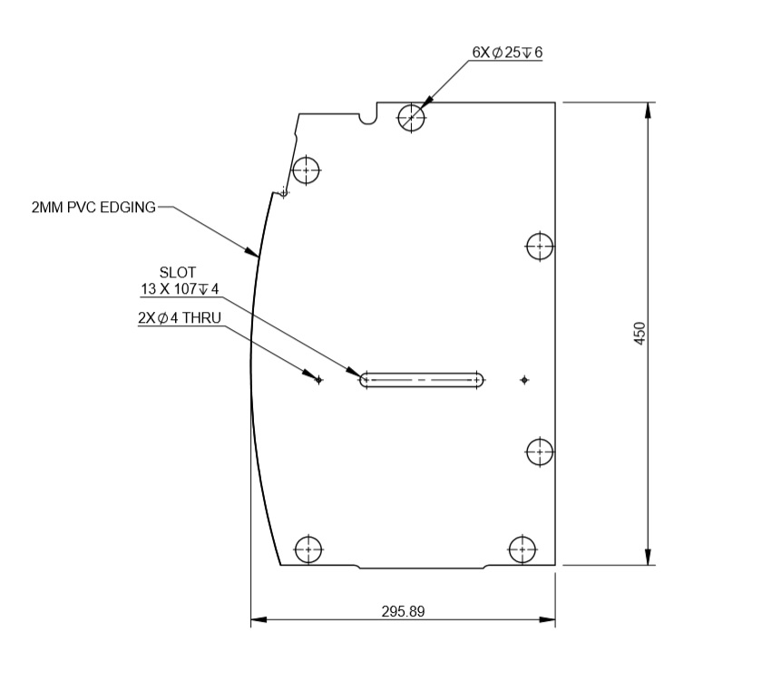 Read more about UNB Fixed Bed Rear Locker Centre Divider product image