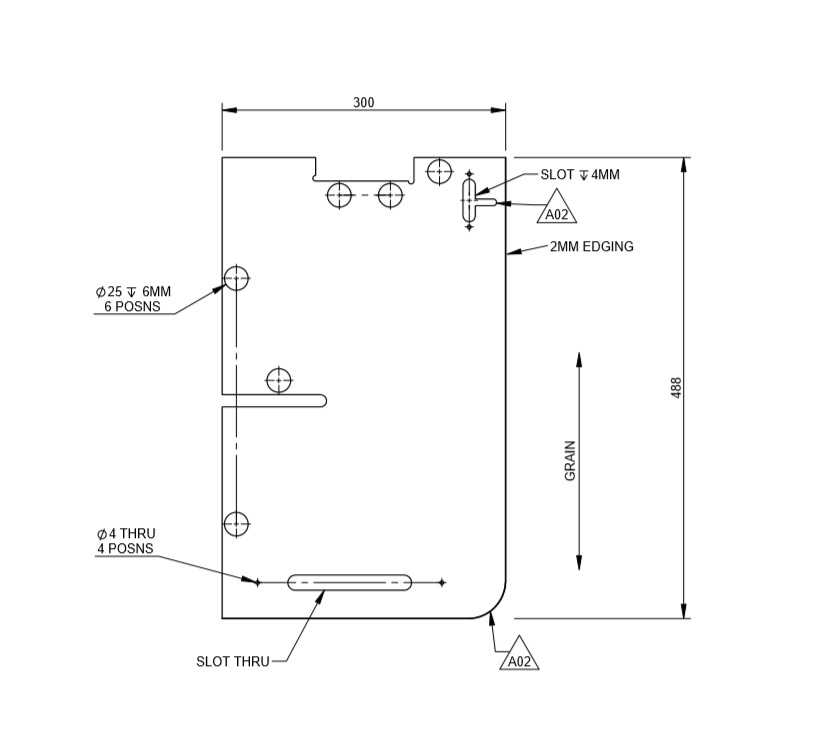 Read more about DY1 D4-4 Fixed Bed Locker Rear L/H End product image
