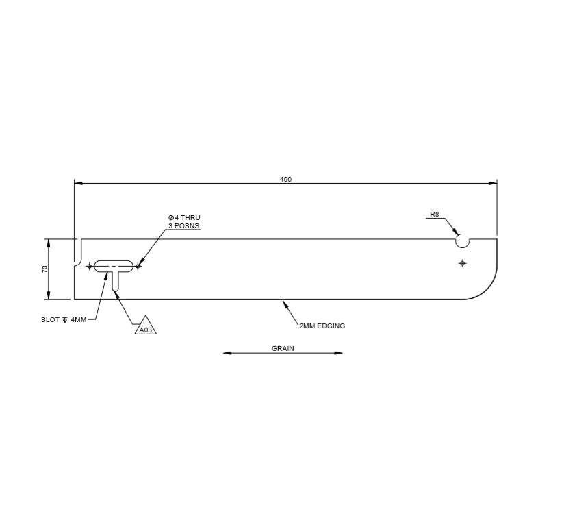 Read more about DY1 D4-4 Fixed Bed Rear Locker L/H Cheek product image