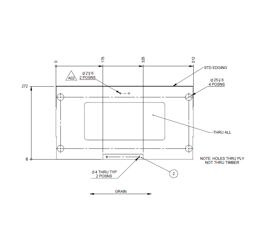 AG1 STD Kitchen Oven Base