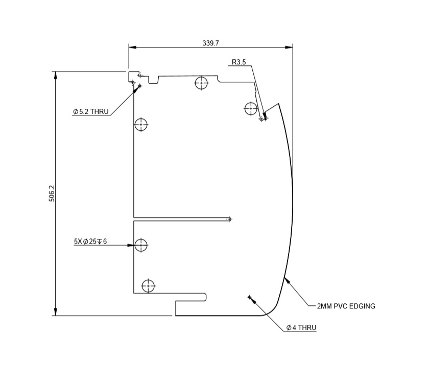 Read more about UNB Cadiz Bedroom Locker Central Divider product image