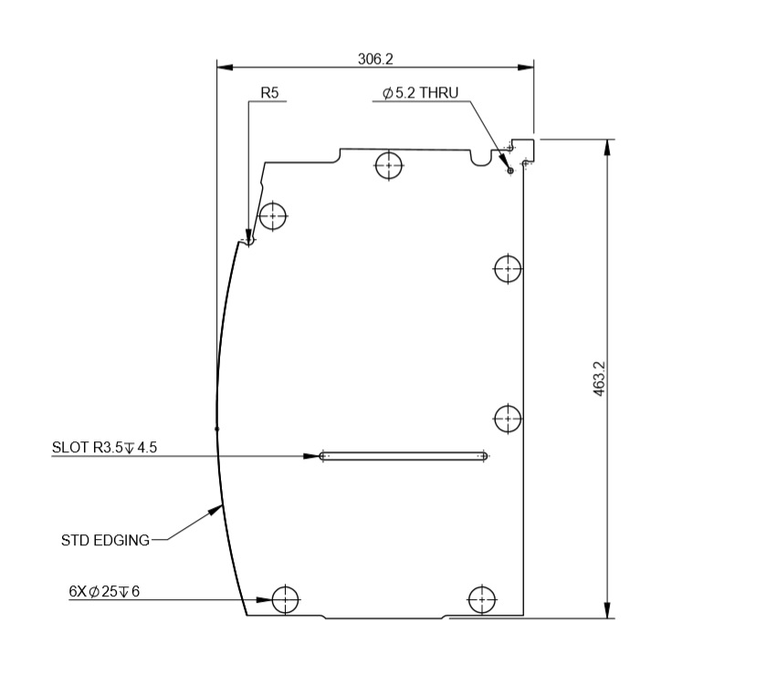 Read more about UNB Cadiz Bed Locker Shelf L/H End product image