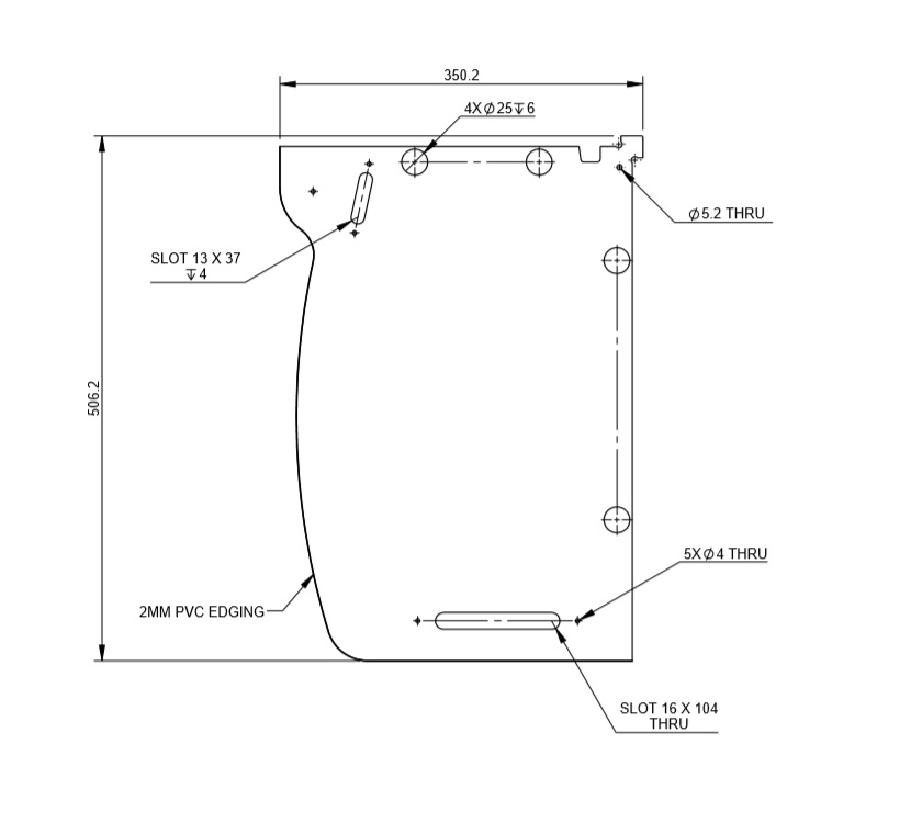 Read more about UNB Cadiz Rear N/S Locker L/H End product image