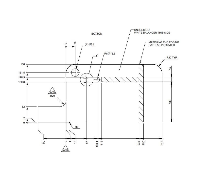 Read more about AG1 ESTORIL KITCHEN TABLE STORE  UPPER SHELF product image