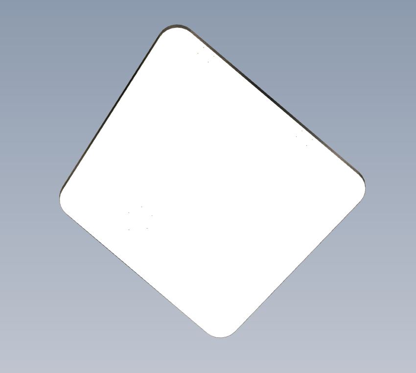 AH3 STD Front Lounge Small Table (Revison A04)