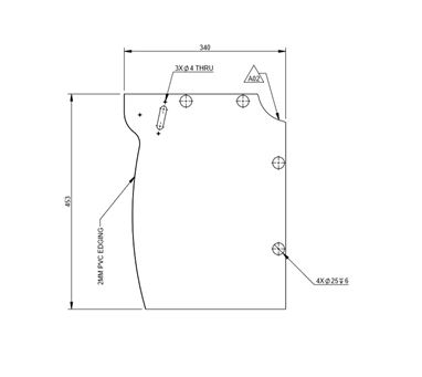 UNB Cadiz N/S Bed Locker L/H End
