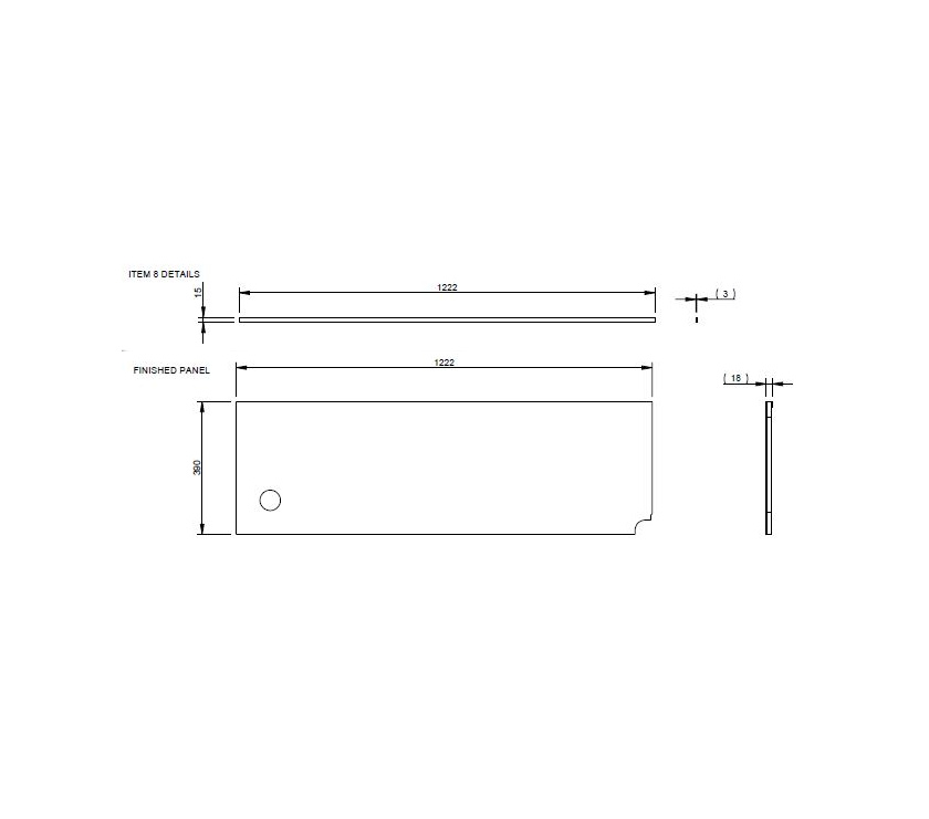 DY D4-3 Rear O/S Bunk Face