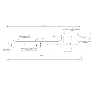 AG1 STD N/S Front Locker Full Height End