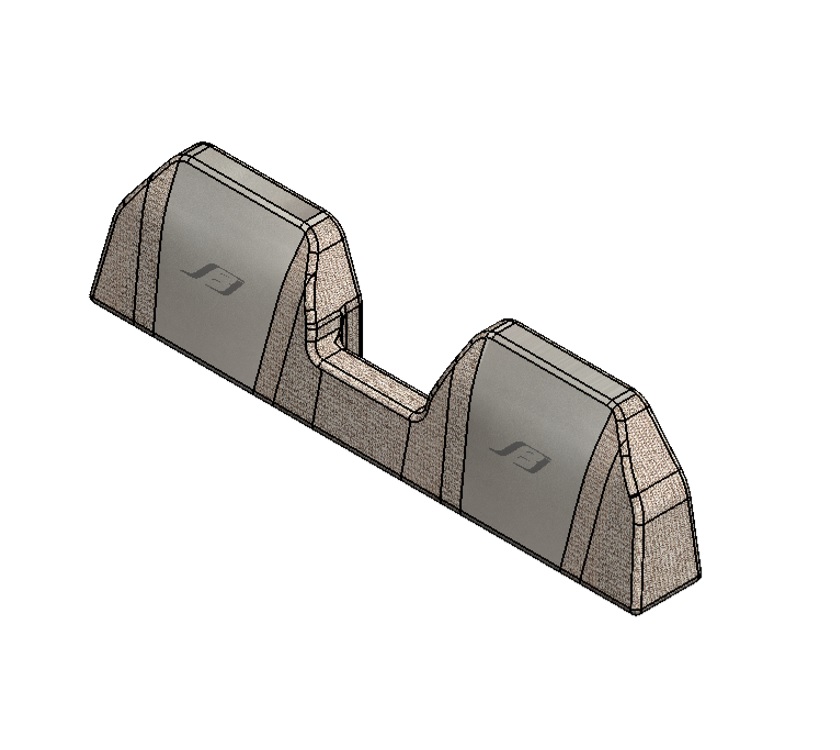 AH3 Travel Seat Top Back Rest Cushion - Farringdon