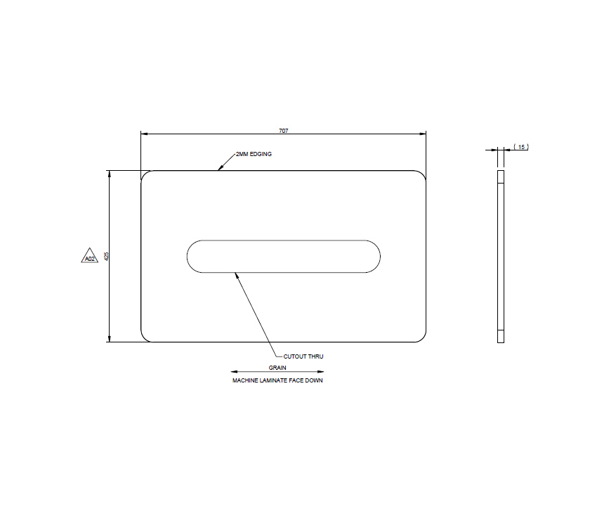 Read more about DY1 D4-3 Rear Lounge Bed Infill Panel product image