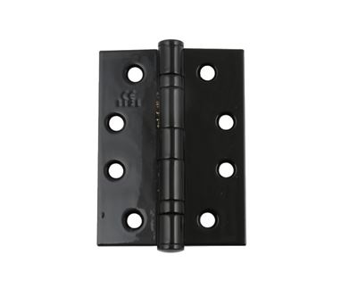 Butt Hinge 102x76mm Black Steel